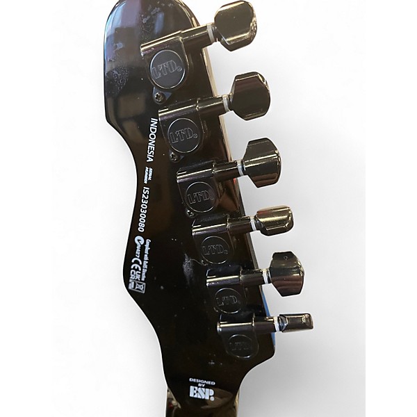 Used ESP LTD TE200 BLACK Solid Body Electric Guitar