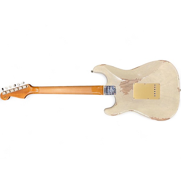 Used Fender Custom LTD 59 RST Stratocaster Heavy Relic Vintage Blonde Solid Body Electric Guitar