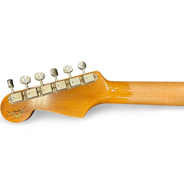 Used Fender Custom LTD 59 RST Stratocaster Heavy Relic Vintage Blonde Solid Body Electric Guitar