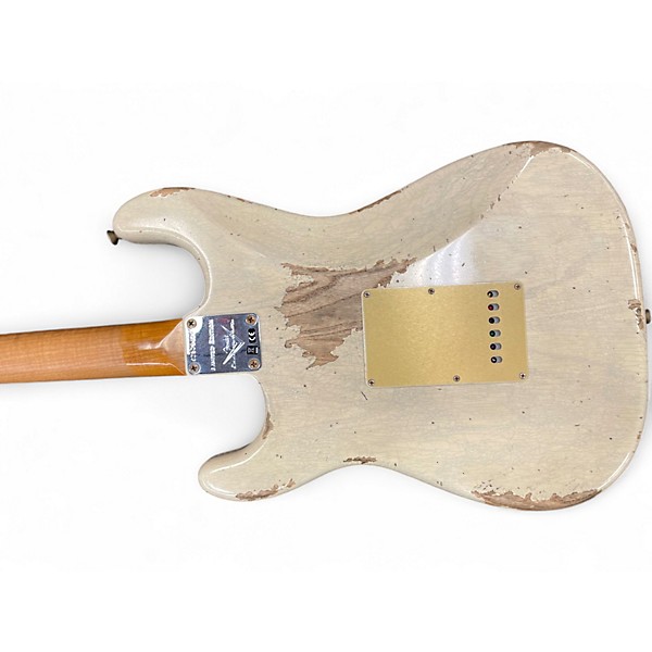 Used Fender Custom LTD 59 RST Stratocaster Heavy Relic Vintage Blonde Solid Body Electric Guitar