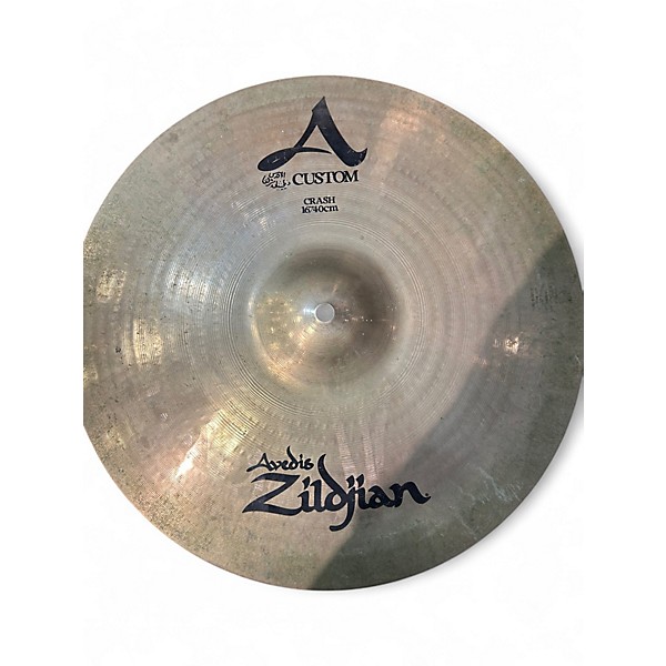 Used Zildjian 16in A Custom Crash Cymbal