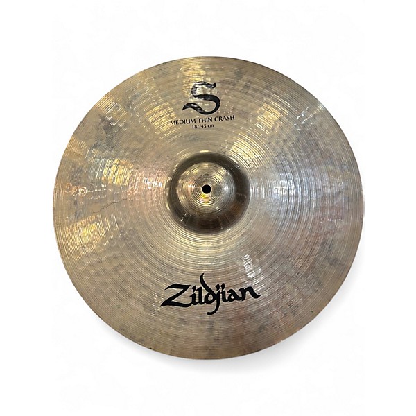 Used Zildjian 18in S Family Medium Thin Crash Cymbal