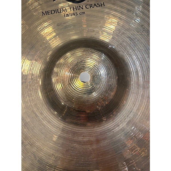 Used Zildjian 18in S Family Medium Thin Crash Cymbal
