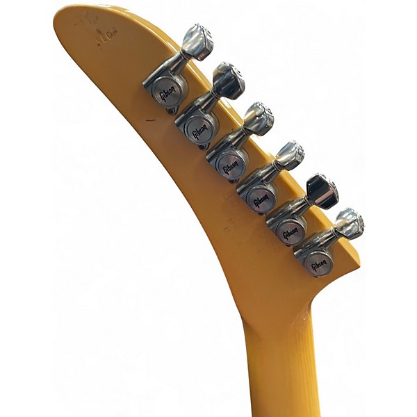 Vintage 1985 Gibson Explorer White Solid Body Electric Guitar