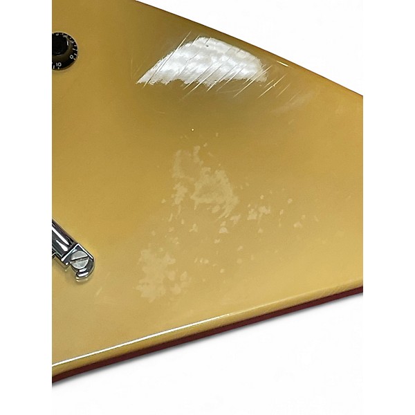 Vintage 1985 Gibson Explorer White Solid Body Electric Guitar