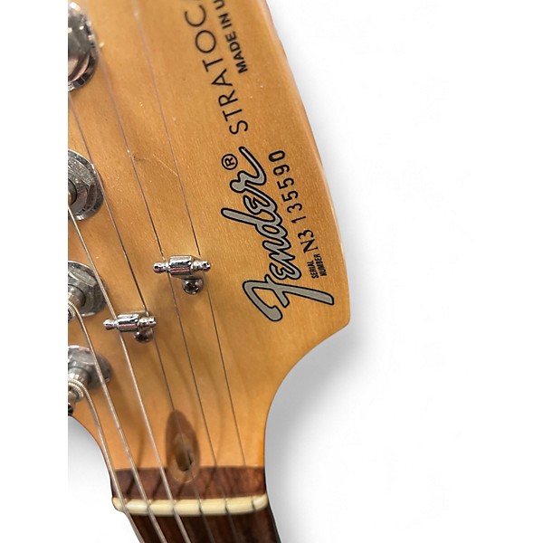 Used Fender 40th Anniversary American Stratocaster Limited Edition TEAL Solid Body Electric Guitar