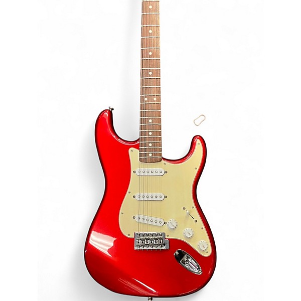 Used Fender Standard Stratocaster Red Solid Body Electric Guitar