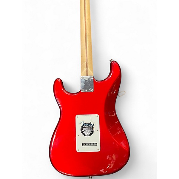 Used Fender Standard Stratocaster Red Solid Body Electric Guitar