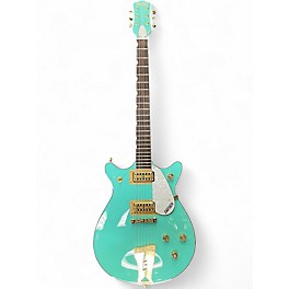 Used Gretsch Guitars electromatic G5237 double jet Surf Green Solid Body Electric Guitar