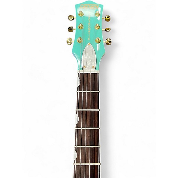 Used Gretsch Guitars electromatic G5237 double jet Surf Green Solid Body Electric Guitar
