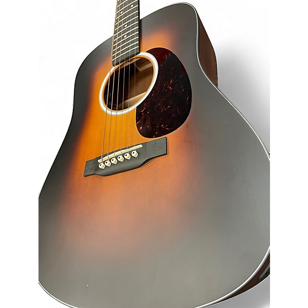 Used Martin DJR10E Sunburst Acoustic Electric Guitar