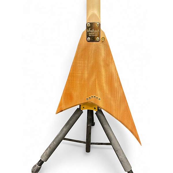 Used Jackson FLYING V Natural Solid Body Electric Guitar