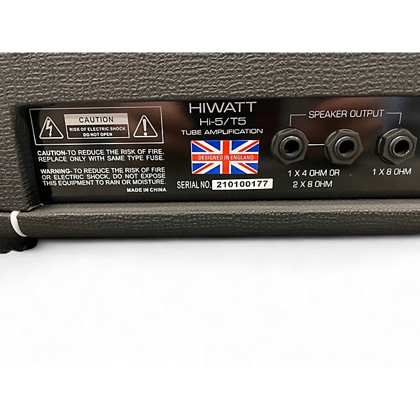 Used Hiwatt HI-5 Tube Guitar Amp Head
