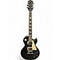 Used Epiphone Les Paul Standard Black Solid Body Electric Guitar thumbnail