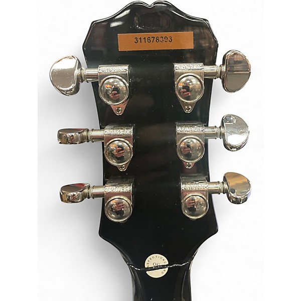 Used Epiphone Les Paul Standard Black Solid Body Electric Guitar