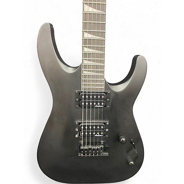 Used Jackson JS22 Dinky Black Solid Body Electric Guitar
