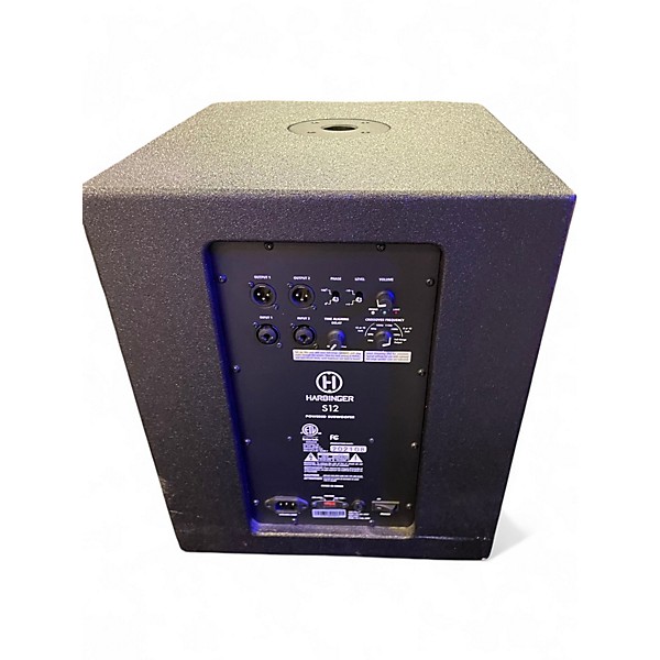 Used Harbinger s12 Powered Subwoofer