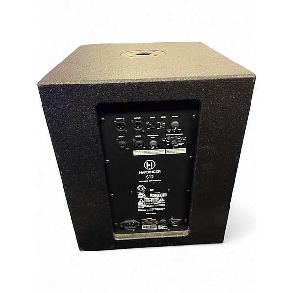 Used Harbinger s12 Powered Subwoofer