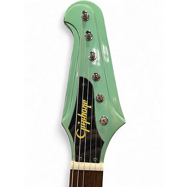 Used Epiphone 1963 Firebird 1 Inverness Green Solid Body Electric Guitar