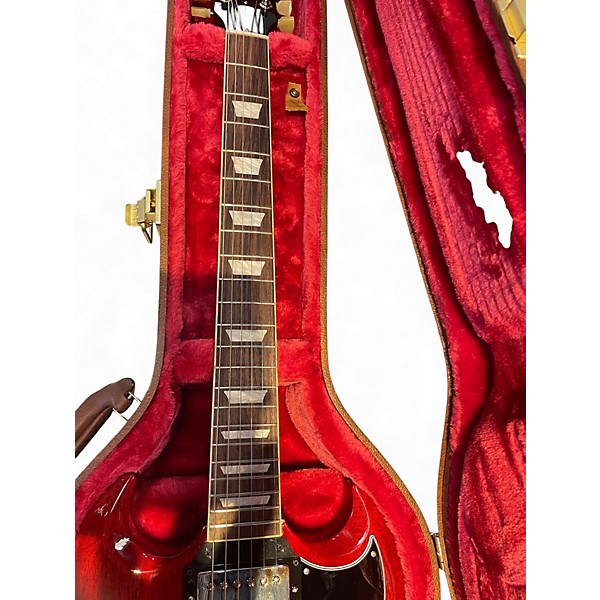 Used Gibson SG Standard Cherry Solid Body Electric Guitar