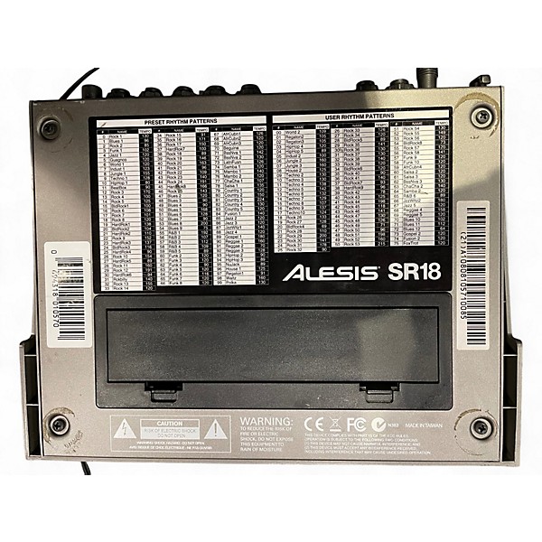 Used Alesis SR18 Drum Machine