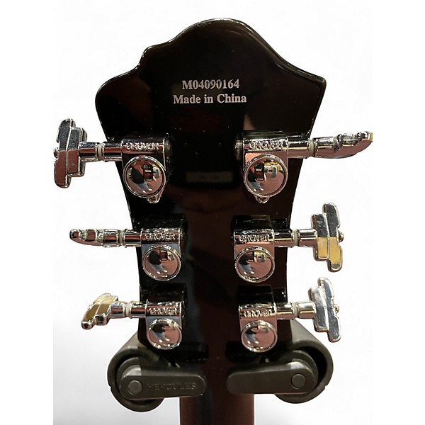 Used B.C. Rich Eagle Deluxe Black to Gold Solid Body Electric Guitar