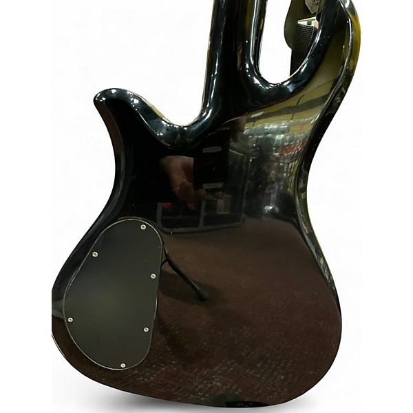 Used B.C. Rich Eagle Deluxe Black to Gold Solid Body Electric Guitar