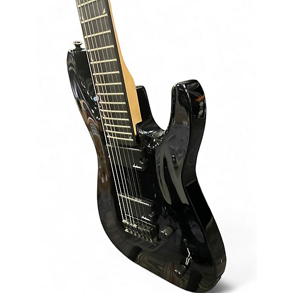 Used Jackson JS22-7 Dinky 7 String Black Solid Body Electric Guitar