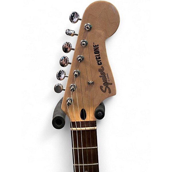 Used Squier CYCLONE PARAMORMAL White Solid Body Electric Guitar