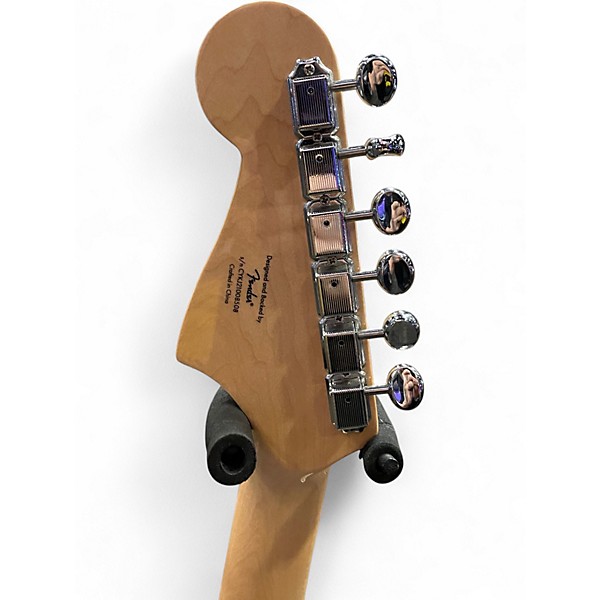 Used Squier CYCLONE PARAMORMAL White Solid Body Electric Guitar