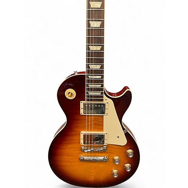 Used 2020 Gibson Les Paul Standard Cherry Sunburst Solid Body Electric Guitar