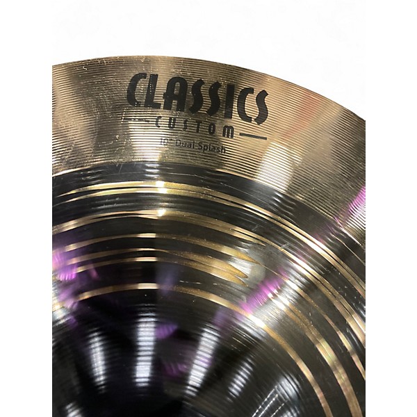 Used MEINL 10in CLASSICS DUAL SPLASH Cymbal