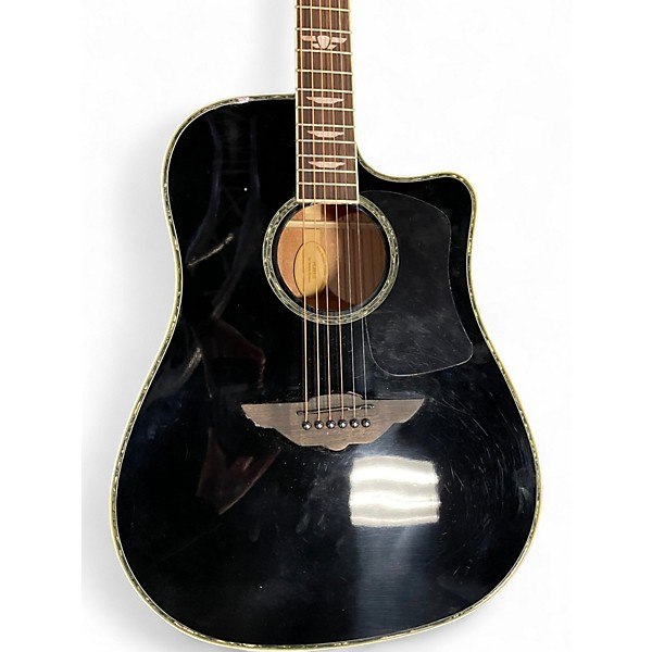 Used Keith Urban Player Black Acoustic Guitar