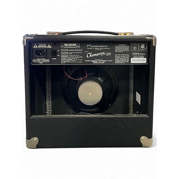 Used Fender Champion 20 Guitar Combo Amp