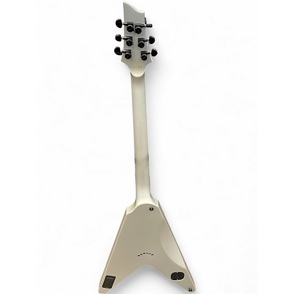 Used Schecter  V-1 Platinum Platinum Solid Body Electric Guitar