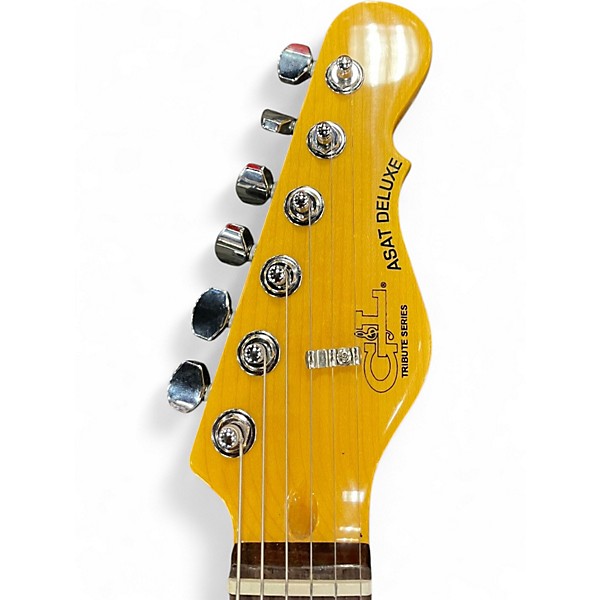 Used G&L Tribute ASAT Deluxe Butterscotch Solid Body Electric Guitar
