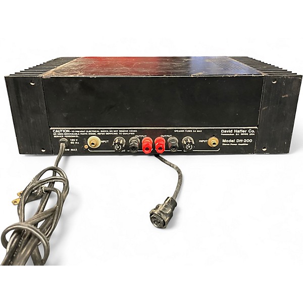 Used David Hafler DH 200 Power Amp