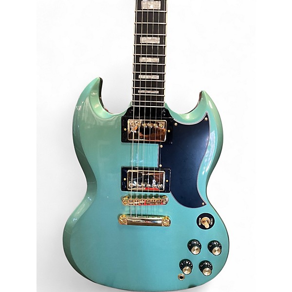 Used Epiphone SG CUSTOM Inverness Green Solid Body Electric Guitar