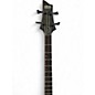 Used Schecter Guitar Research Stiletto Custom 4 String Black Electric Bass Guitar