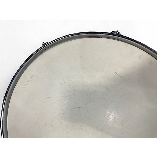 Used Pearl 6.5X14 Modern Utility Steel Snare Silver Drum