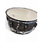 Used Pearl 6.5X14 Modern Utility Steel Snare Silver Drum