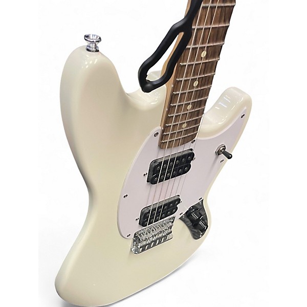 Used Squier Bullet Mustang HH White Solid Body Electric Guitar