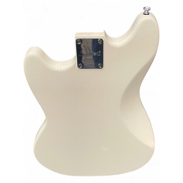 Used Squier Bullet Mustang HH White Solid Body Electric Guitar