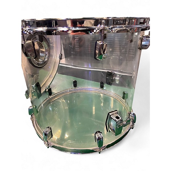 Used TAMA 4 Piece Silverstar ACRYLIC Drum Kit