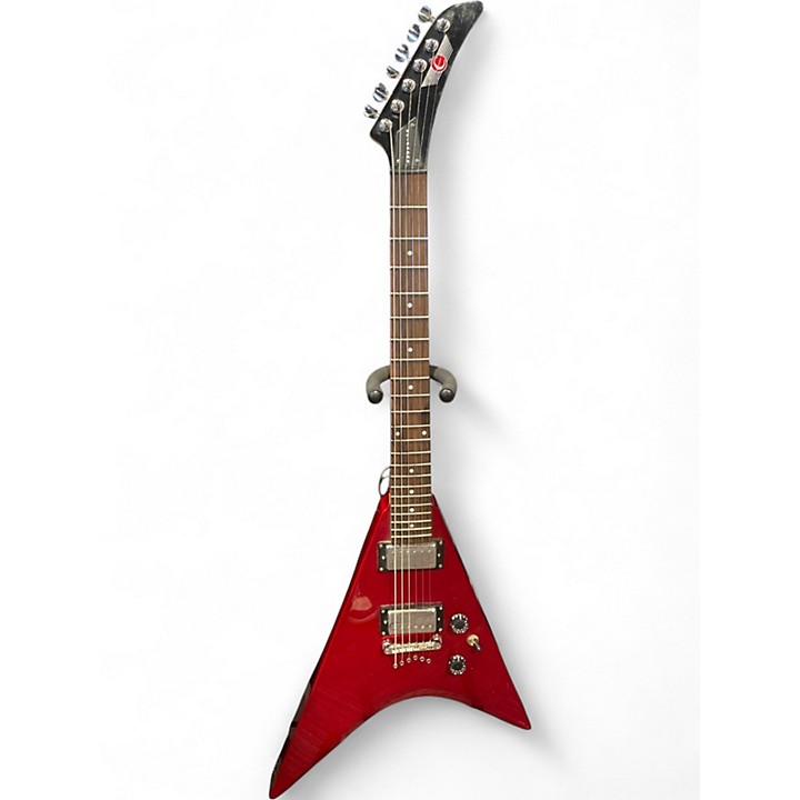 【激レア】　Epiphone Demon VFX Used Epiphone Demon V Candy Apple Red Solid Body Electric Guitar