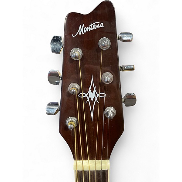 Used Montana Mtpakn Natural Acoustic Guitar
