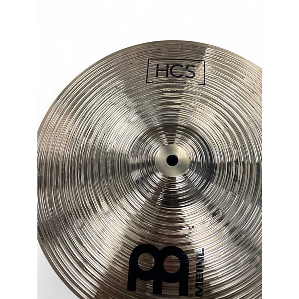Used MEINL 14in HCS Hi Hat Pair Cymbal