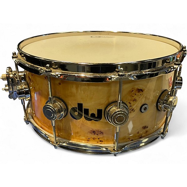 Used DW 14in 45th Anniversary Long Island Drum Center Maple Drum