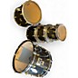 Used Yamaha 5 Piece maple custom black maple Drum Kit thumbnail