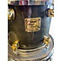 Used Yamaha 5 Piece maple custom black maple Drum Kit